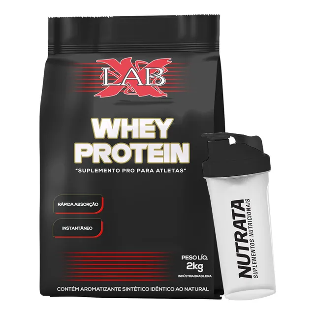 Whey Protein - Proteina Do Soro-100% (2kg) + Shakeira