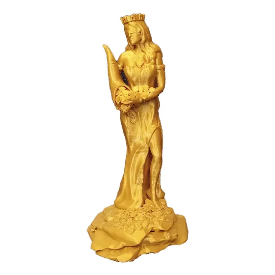 Figura De La Diosa Fortuna / Tyche 12cm