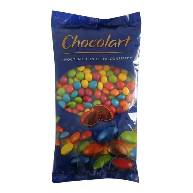 Lenteja Chocolate Chocolart Multicolor 500g Reposteria 