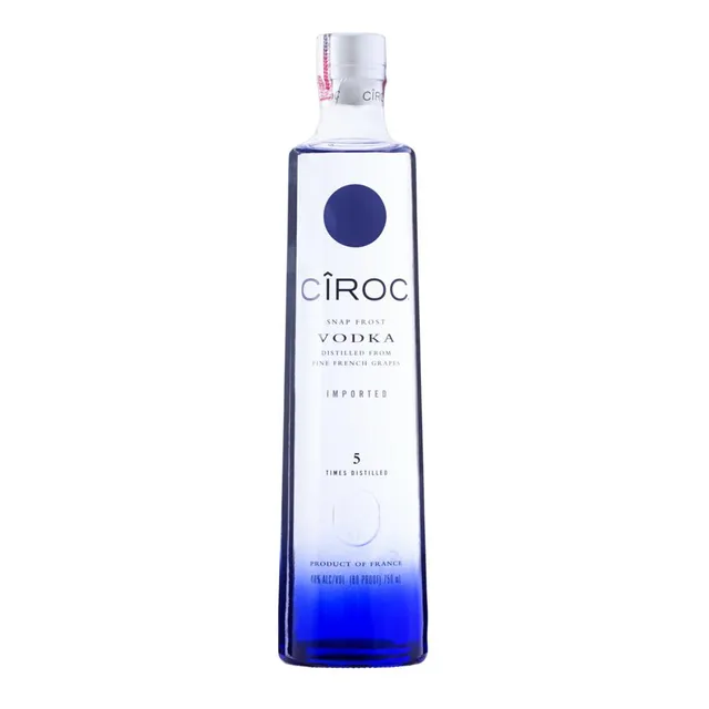 Vodka Cîroc 5x Destilada Garrafa 750ml
