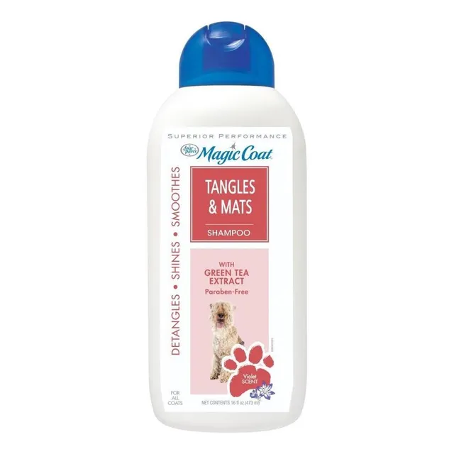 Magic Coat Shampoo Quita Nudos Y Marañas 16oz Para Perros
