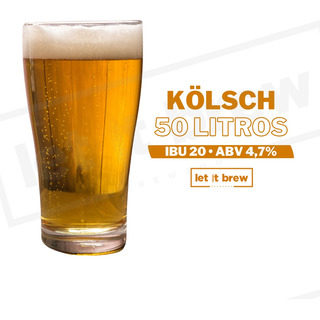 Kit Insumos Para Cerveja Kolsch 50l + 2 Brindes Kit Insumos Para Cerveja Kolsch 50l + 2 Brindes