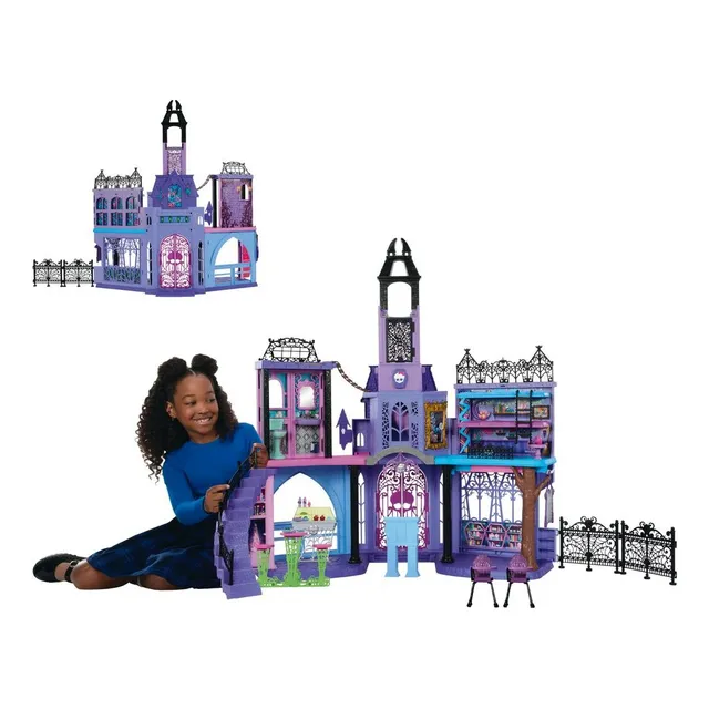 Monster High Set De Juego Escuela Del Terror Color Multicolor