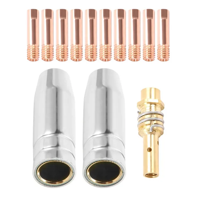 Antorcha De Soldadura Mig Gas Noz De 0,9 Mm, Consumibles De