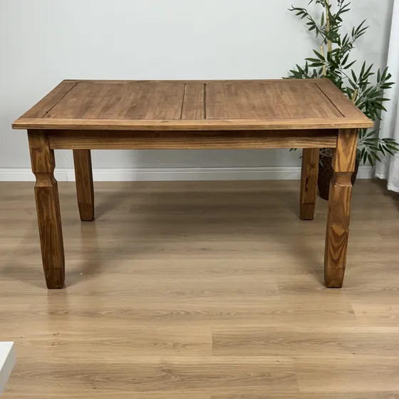 Mesa De Jantar Madeira Maciça Pinus Para 4 Lugares Maderce