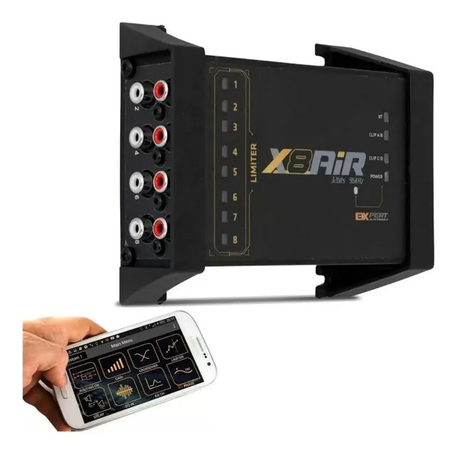 Procesador Equalizador De Audio Digital X8 Air Con Bluetooth