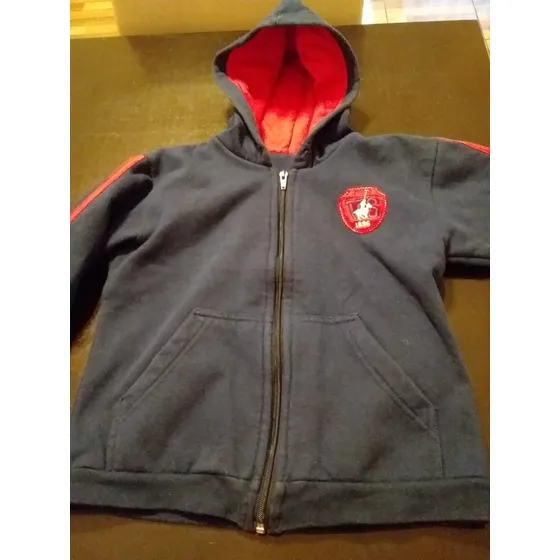 Campera Niños Talle 8 Marca Voss Color Azul