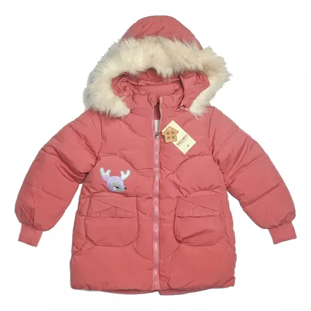 Campera Camperon Térmica Unicornio Importado De Niñas 