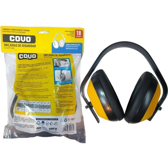 Protector Anti Ruido Orejeras De Seguridad Covo