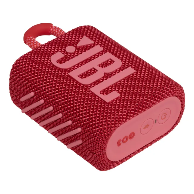 Altavoz Bluetooth impermeable Jbl Go 3 - Color rojo