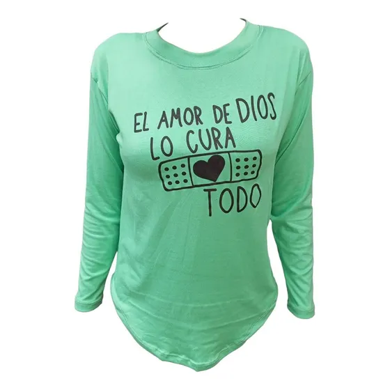 3 Blusas Manga Larga Suéter Dama