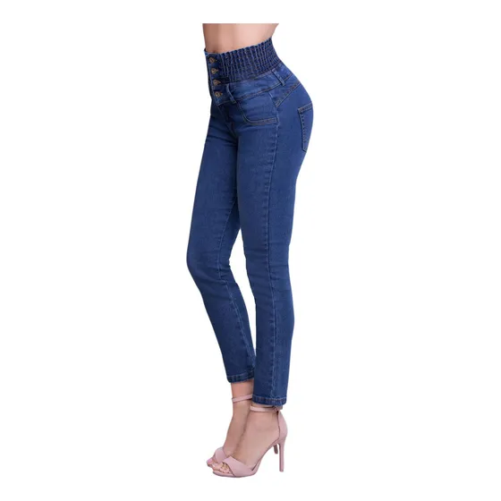 Jean Para Mujer Azul Oscuro Mp