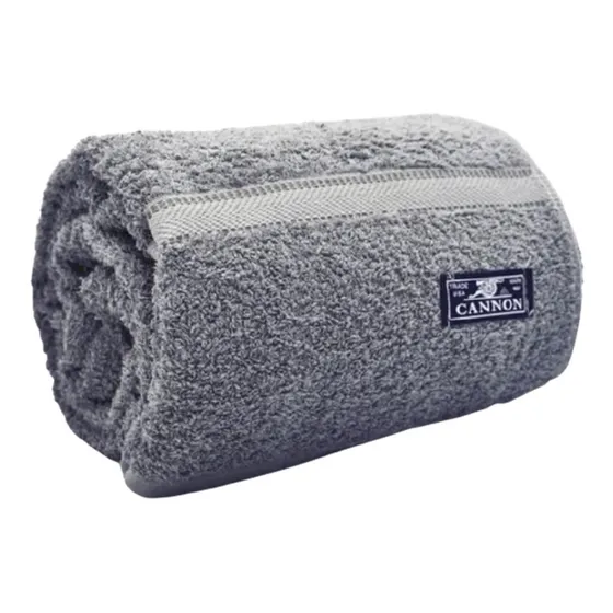 Toallón Cannon Classic Absorbency Gris Liso 150cm X 90cm