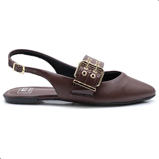 Sandalias Moleca Mujer Chatitas Bajas Daisy Tabu