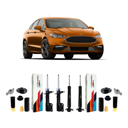 Amortecedores Kit Suspensão Ford Fusion Titanium 2013 14 15 Amortecedores Kit Suspensão Ford Fusion Titanium 2013 14 15