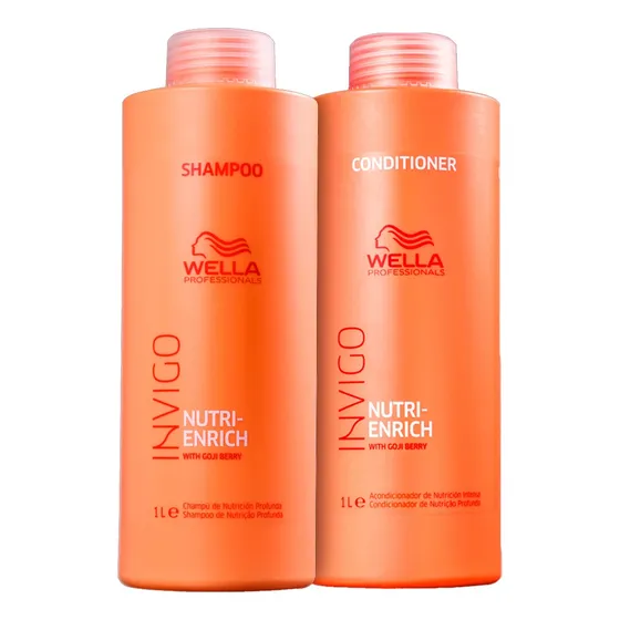 Wella Invigo Nutri Enrich Kit Sha 1 L + Cond 1 L Original
