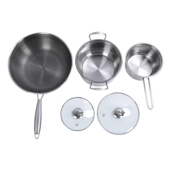 Juego De Utensilios De Cocina De Acero Inoxidable De Primera