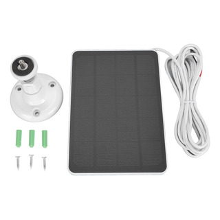 Panel Solar Con Timbre De Vídeo Para Cámara, Montaje Ajustab Panel Solar Con Timbre De Vídeo Para Cámara, Montaje Ajustab