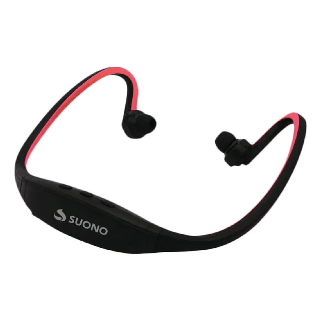Auriculares Suono BS19C Sport Bluetooth Rojo