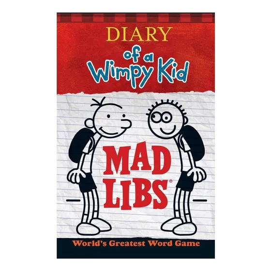 Livro:  Diary Of A Wimpy Kid Mad Libs: Worlds Greatest Word Game
