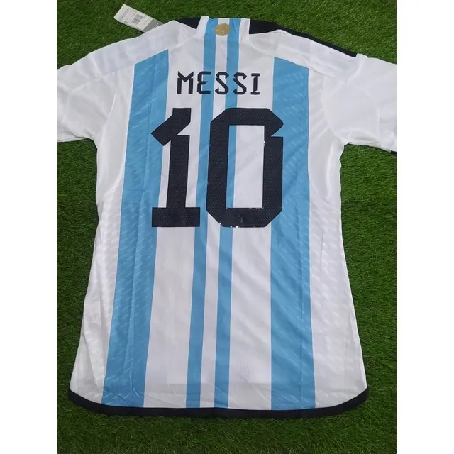 Camiseta De Argentina Equipación De Local. #10 Messi