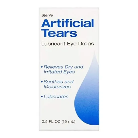 Las Lágrimas Artificiales Estériles Gotas Lubricantes 0,5 Oz