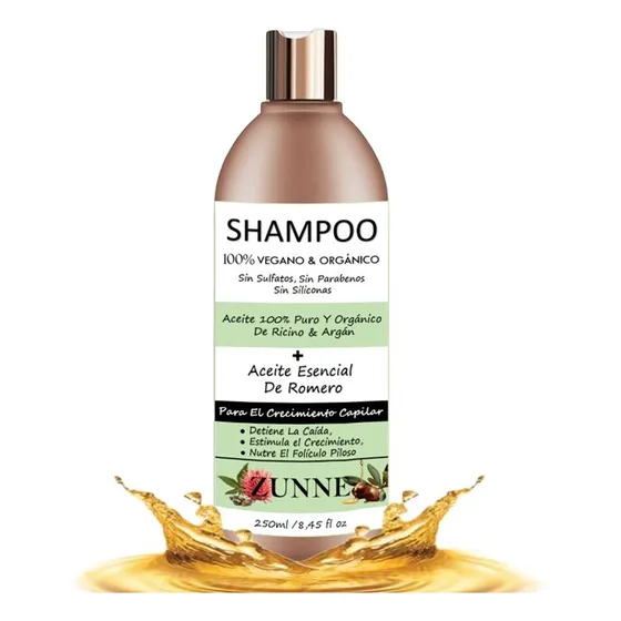 Shampoo Anticaída/crecimiento Del Cabello/vegano Y Orgánico