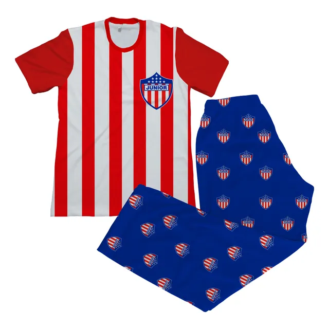 Pijama Niño Junior Barranquilla Futbol Conjunto Pantalon