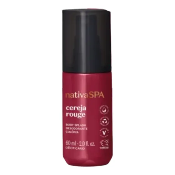 Body Splash Nativa Spa Cereja Rouge 60ml