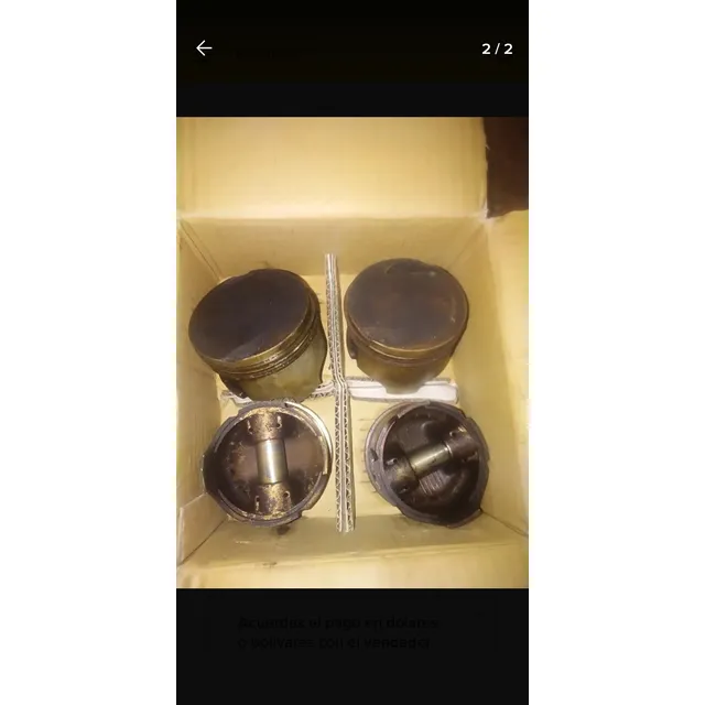 Pistones Standar De Spark Original Gm