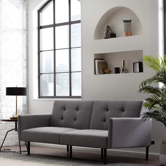Sofácama Edenbrook  Reclinable  Diseño Moderno Muy Cómodo