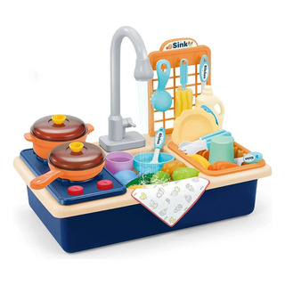 Juego De Fregadero De Cocina 28toy Kitchen Para Niños Con Juego De Fregadero De Cocina 28toy Kitchen Para Niños Con