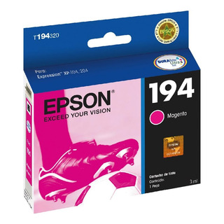 Cartucho Epson T194320-br Magenta Para Xp204/214 Cartucho Epson T194320-br Magenta Para Xp204/214