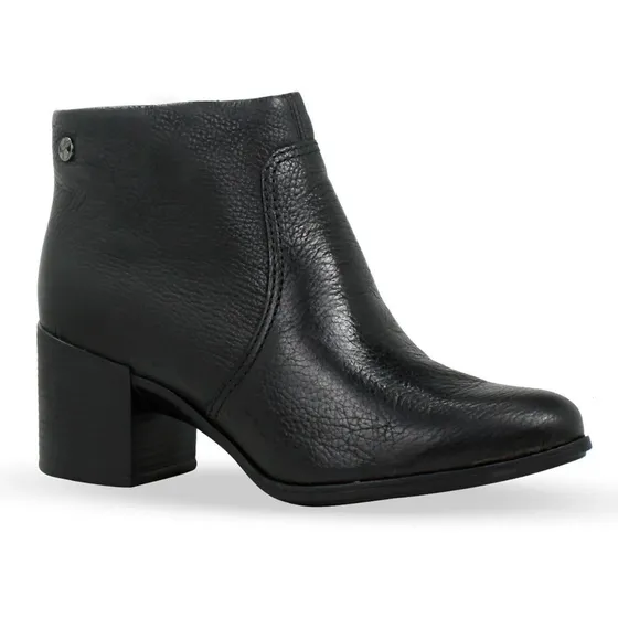 Bota Feminina Bottero Cano Baixo Couro 346901