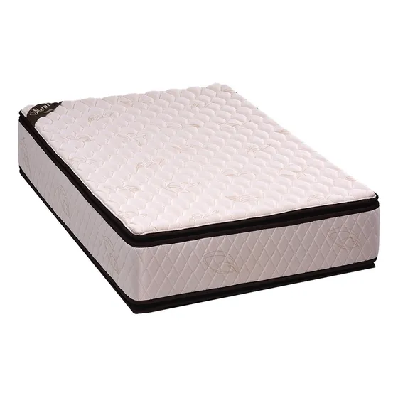Colchon Kavanag Metal Doble Pillow 200 X 200 X 28 Espuma Color Natural