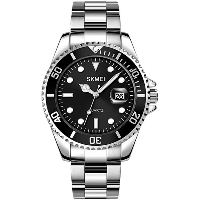 Reloj Cuarzo Skmei Elegantes Acero Inoxidable Fecha Rolex