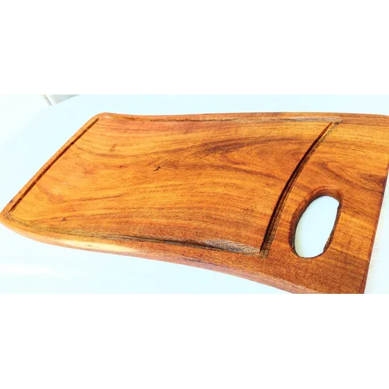 Tabla Picada Asado Cocina De Algarrobo Curada 50x30