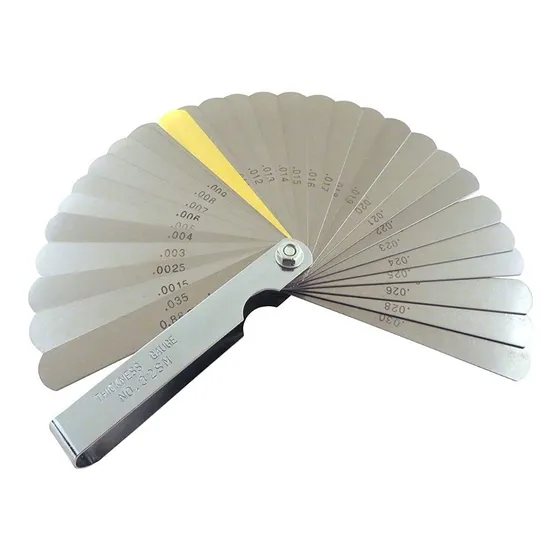 Calibrador De Espesores Craftsman® 32 Lainas Acero, Std Y Mm