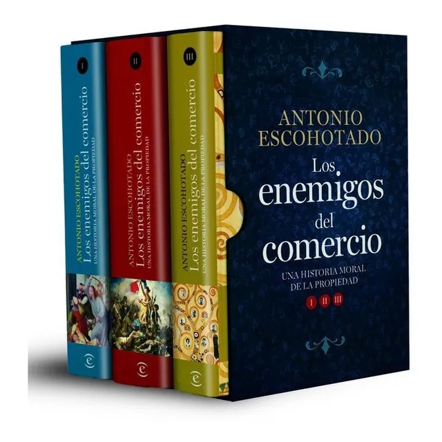 Libro Trilogã­a Los Enemigos Del Comercio