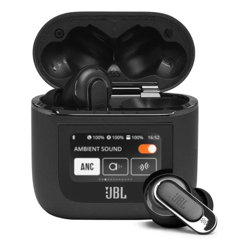 Auriculares Jbl Tour Pro 2, Bluetooth, negros