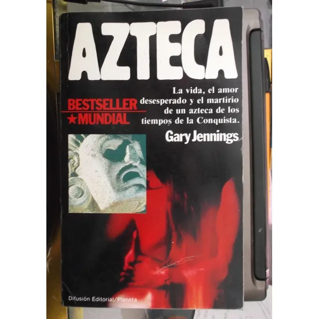Azteca Gary Jennings Formato Grande Primer Edición 10a Reimp