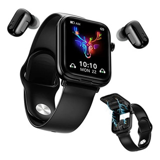Reloj Inteligente 2 En 1 Con Auriculares, Smartwatch Reloj Inteligente 2 En 1 Con Auriculares, Smartwatch