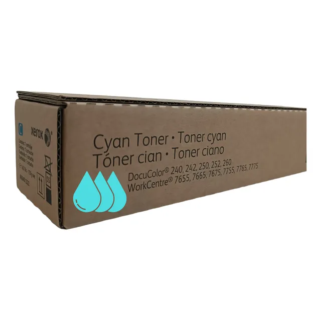 Toner Xerox Docucolor 252 Cyan 006r01222 Original