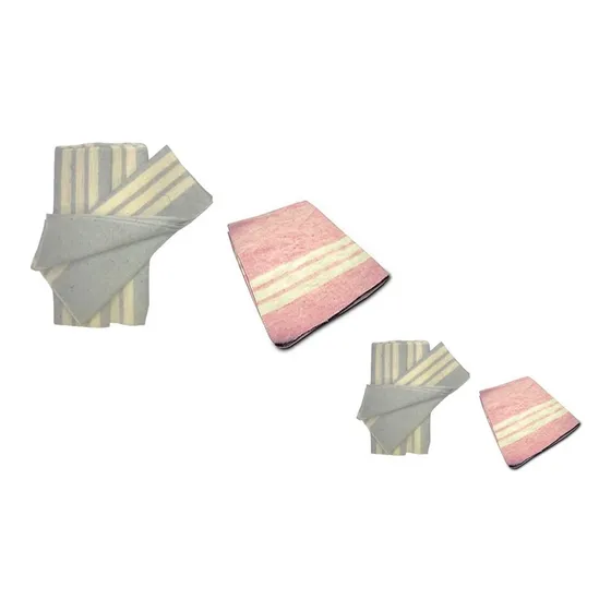 Docena Coleto 3 Rayas  65cm X 50cm 12 Unidades
