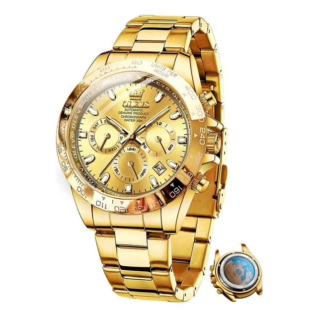 Olevs Relojes Automáticos Para Hombres De Lujo X3lkq