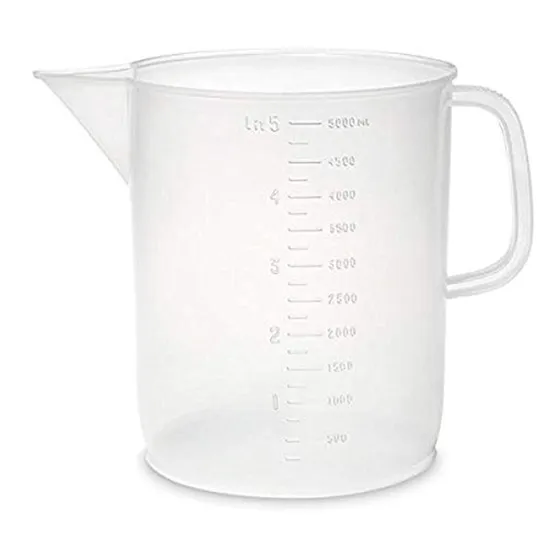 Jarra Graduada De Plástico 5000 Ml