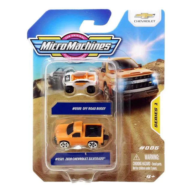Micro Machines Road Buggy Chevrolet 2023 1:152 Jazwares Color Chevrolet Silverado