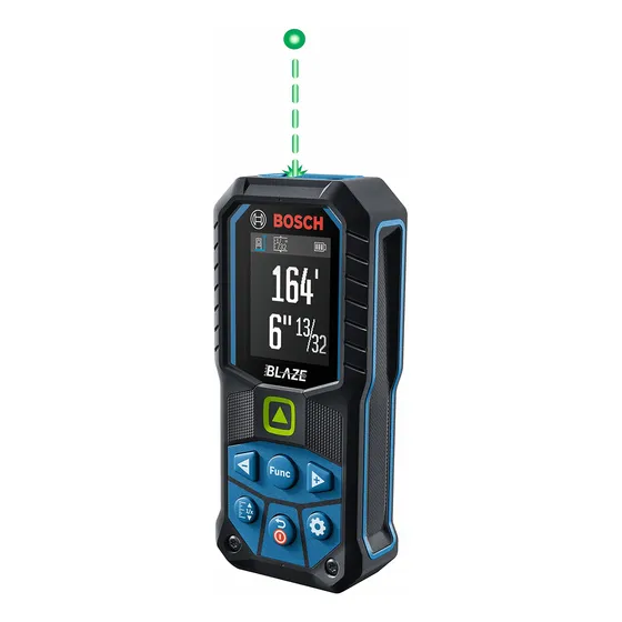 Medidor De Distancia Láser Bosch Glm165-25g 50 M Con Accesor
