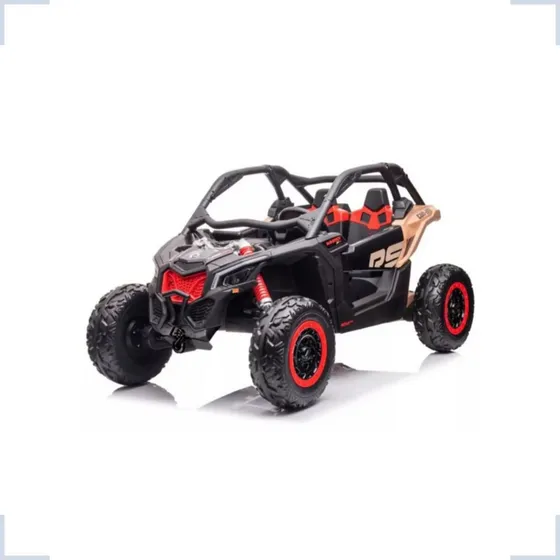 Buggy Elétrico Infantil Maverick UTV X3 Can Am Utv 24v Cor Bege Voltagem Do Carregador 110v/220v