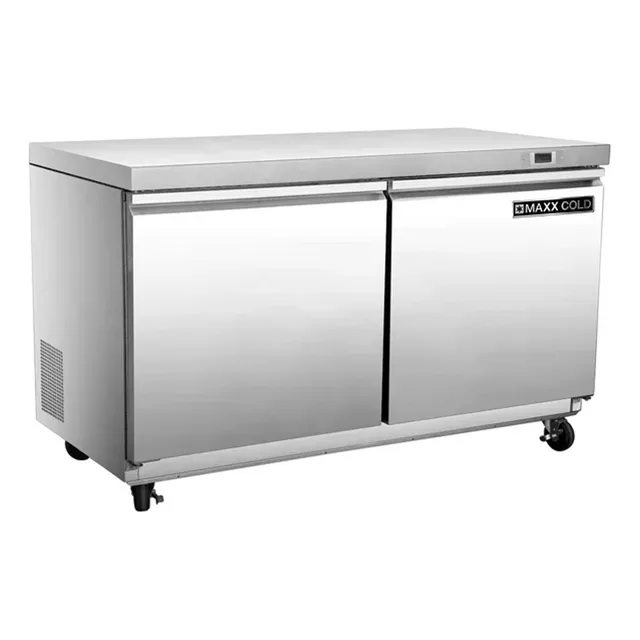 Base Refrigerada Bajo Mostrador 2 Puerta Mxsr-48uhc Refrinox